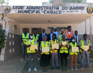 Celebration of the African Day of Civil Registration and Vital Statistics, at the primary school of the dam, Maputo, Mozambique.